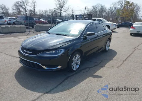 2015 Chrysler 200 Limited из США, поврежденный, VIN 1C3CCCAB7FN580188